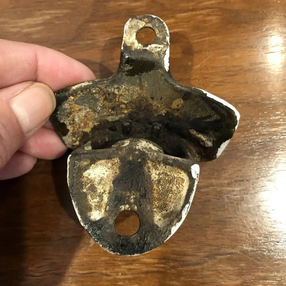 Antique Coca Cola Starr “X” Wall Mount Cast Iron Bottle Opener